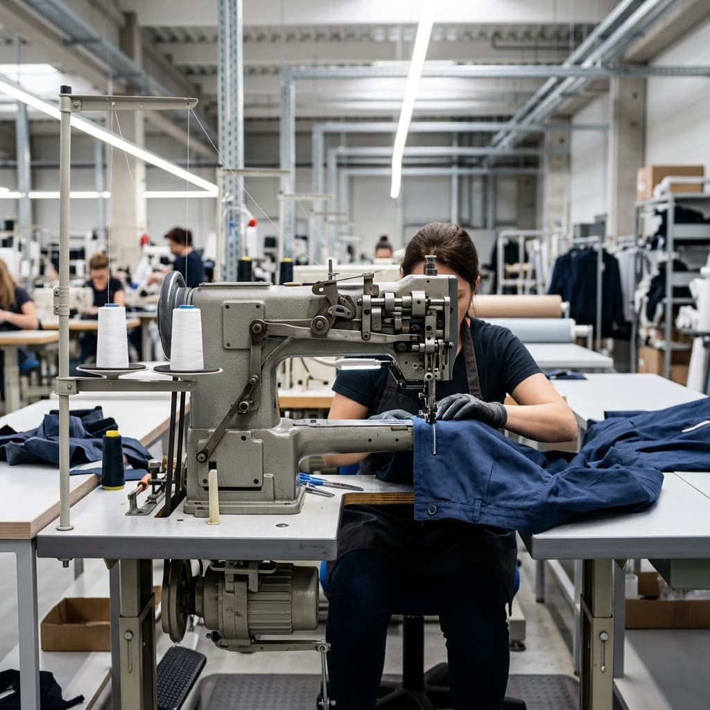 Industrial specialized sewing machine